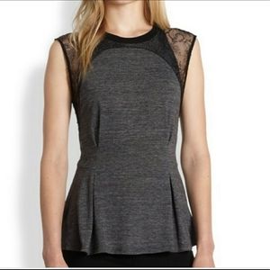 Rebecca Taylor Grey Tank